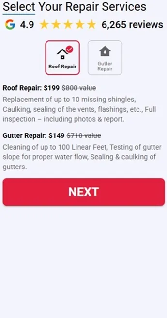 American Home Contractors contact form placeholder