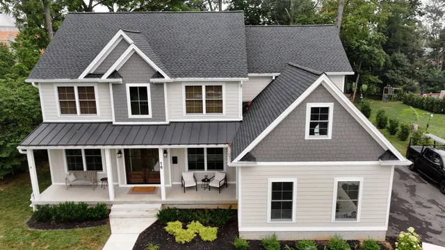 Siding project completed by American Home Contractors in Maryland and Virginia