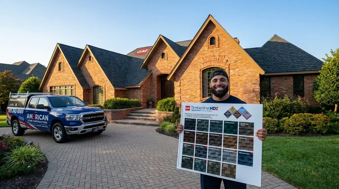 Oakton Roof Replacement Built for Wooded Lots