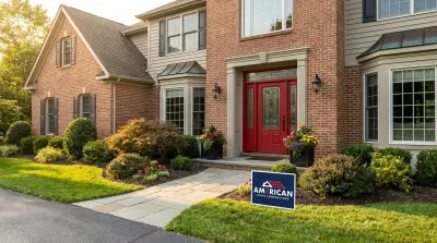 Entry Doors project completed by American Home Contractors in Maryland and Virginia