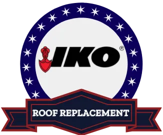 Freedom Roof Package icon featuring IKO roofing