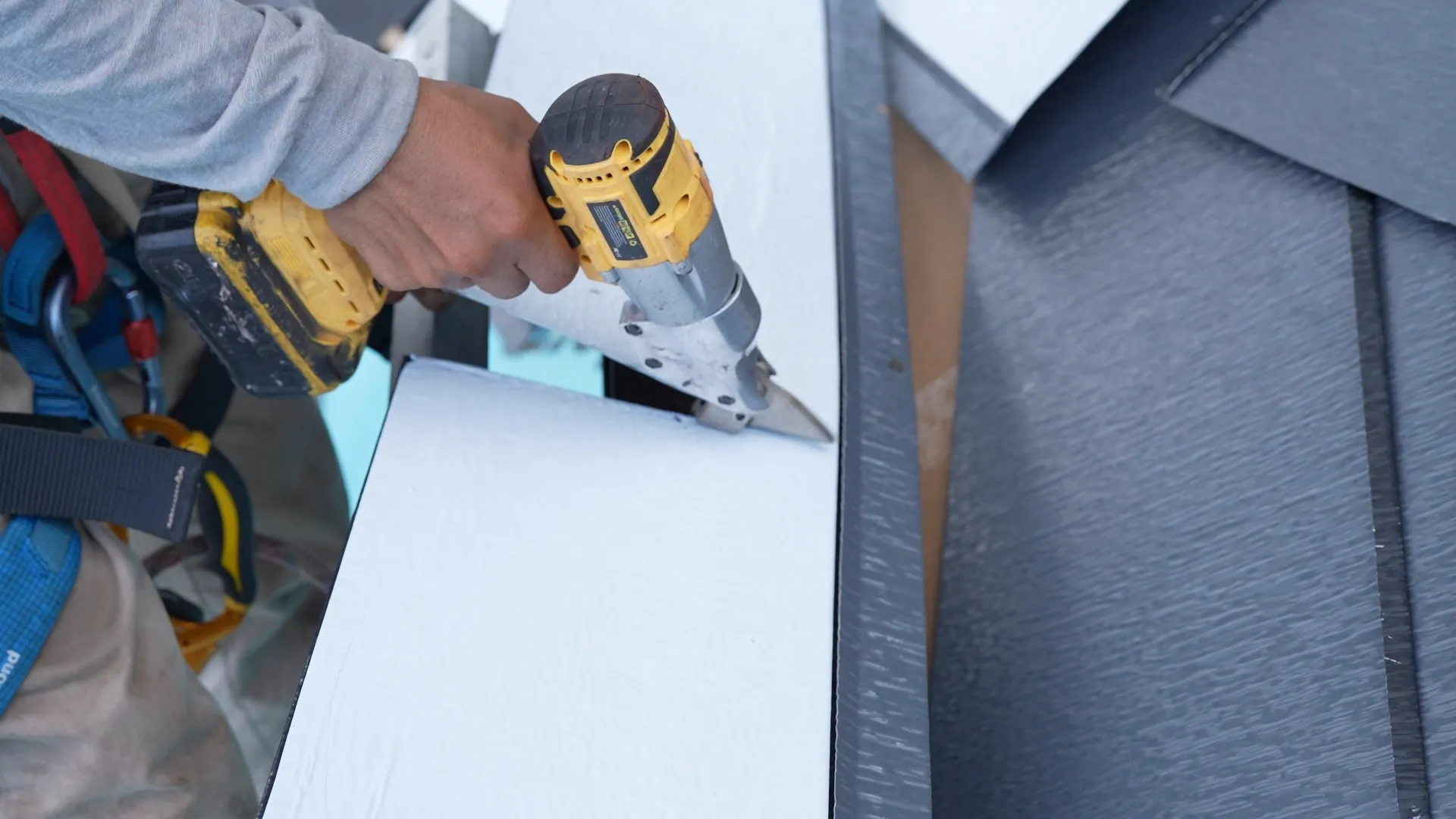 metal panel cutting shears by American Home Contractors near Reston