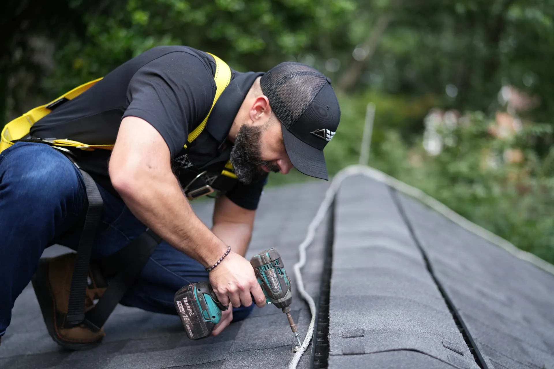 ridge vent screw down by American Home Contractors near Olney
