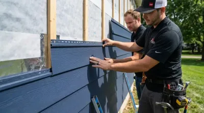 Siding project completed by American Home Contractors in Maryland and Virginia