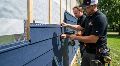 Siding project completed by American Home Contractors in Maryland and Virginia